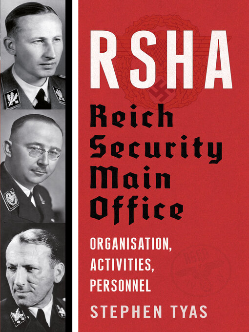 Cover image for RSHA Reich Security Main Office